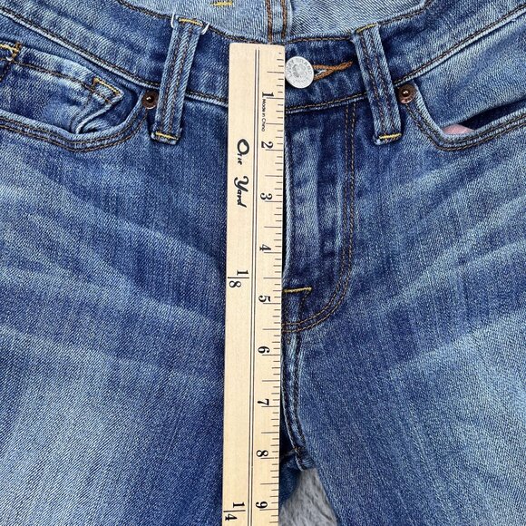 Lucky Brand Jeans Womens 2 Blue Sofia Boot Faded Low Rise Stretch - Picture 9 of 10